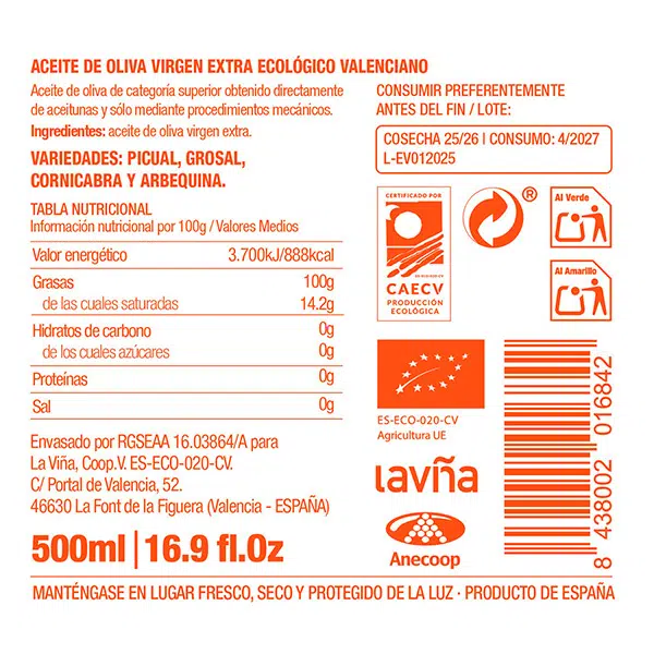 AOVE Ecológico Venta del Puerto nº1